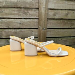 Dolce Vita patent leather block heel sandals